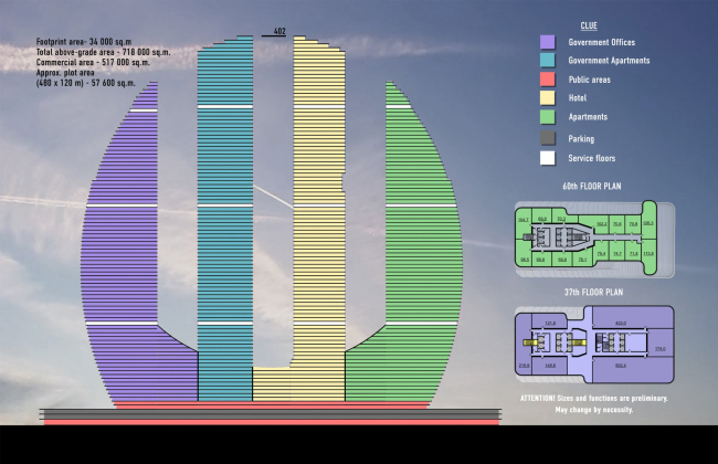 NEOM tower: a variant, conceptual proposal