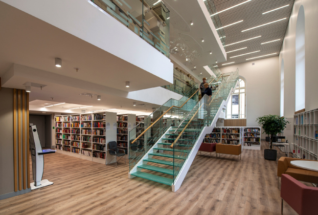 Restoration and modernization of the Mayakovsky Public Library