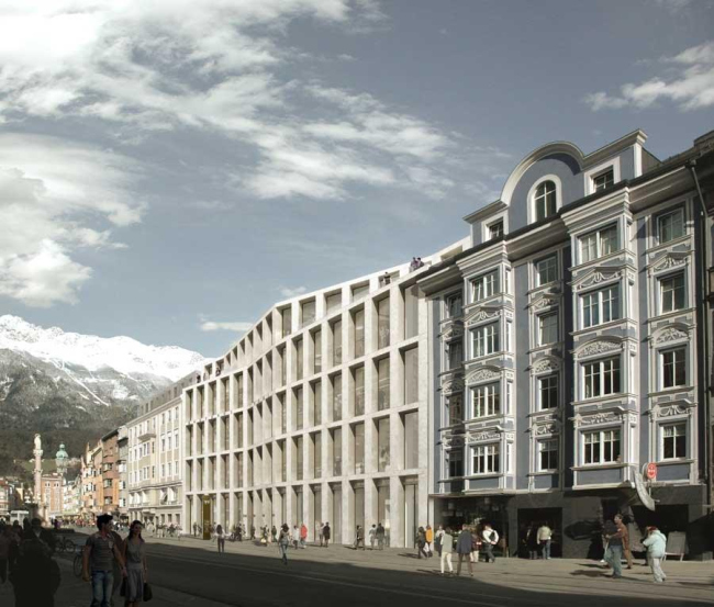 Универмаг Kaufhaus Tyrol © Ute Zscharnt for David Chipperfield Architects
