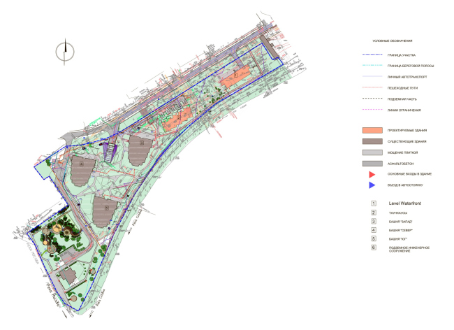 Level Streshnevo “Vostok”. The master plan