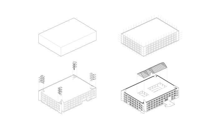 The concept. The school in “Evrobereg” district