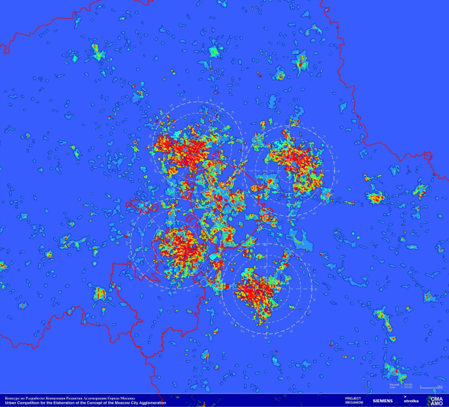 The concept of the “Big Moscow” competition, 2012