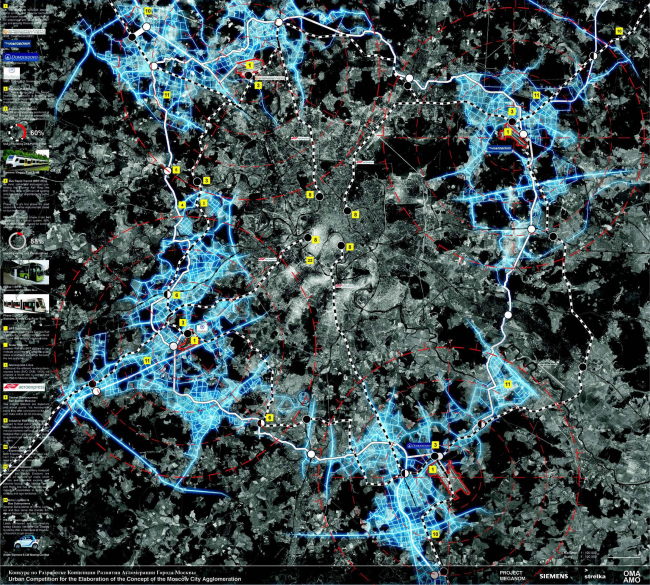 The concept of the Big Moscow competition, 2012