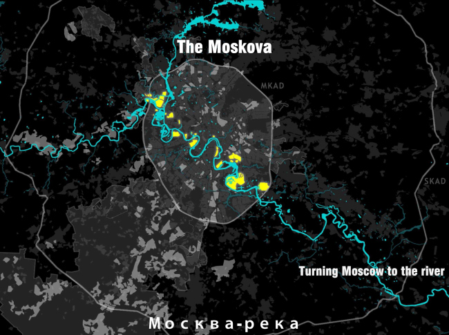 The concept of the “Big Moscow” competition, 2012