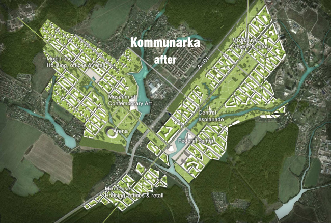 The concept of the Big Moscow competition, 2012