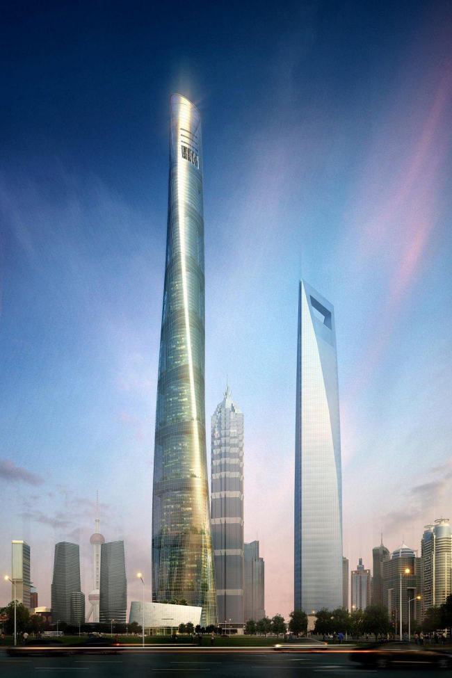 Башня Shanghai Tower