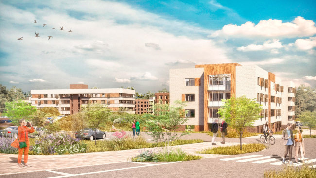 Проект застройки кварталов в Доброграде