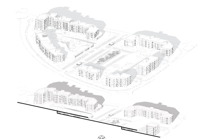 Проект застройки кварталов в Доброграде