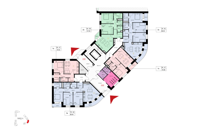 Проект застройки кварталов в Доброграде