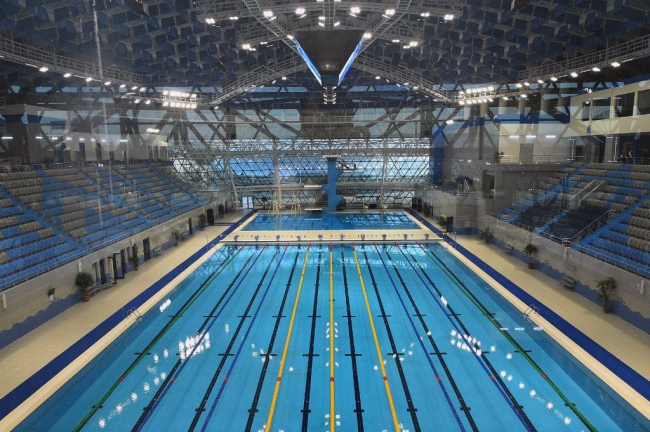 Дворец водных видов спорта в Душанбе