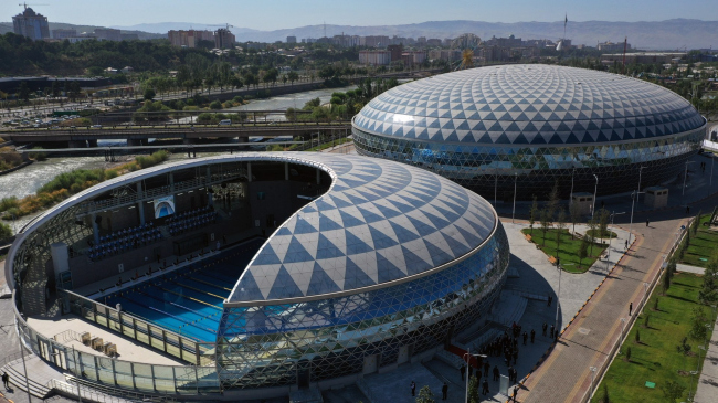 Дворец водных видов спорта в Душанбе