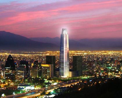 Небоскреб Gran Torre Santiago © Pelli Clarke Pelli Architects