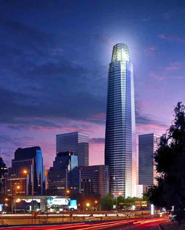  Gran Torre Santiago  Pelli Clarke Pelli Architects