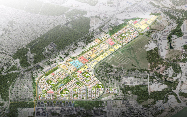 Aerocity. The concept of development of the territory of the old airport in Rostov-on-Don