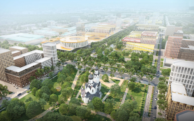 Aerocity. The concept of development of the territory of the old airport in Rostov-on-Don