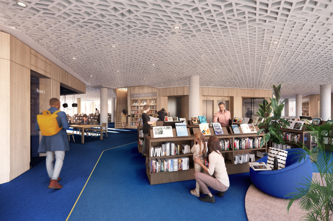 Центральная библиотека Роттердама – реконструкция