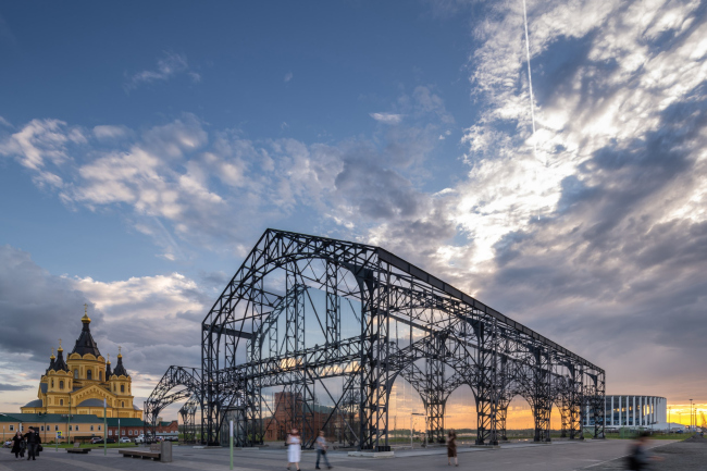 The warehouses of Nizhny Novgorod