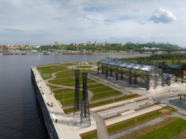 The warehouses of Nizhny Novgorod