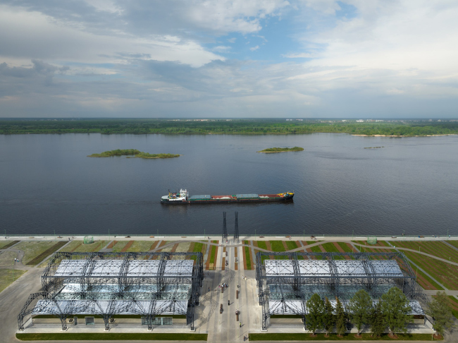 The warehouses of Nizhny Novgorod