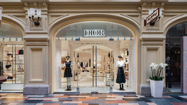 Бутик Dior в ГУМе