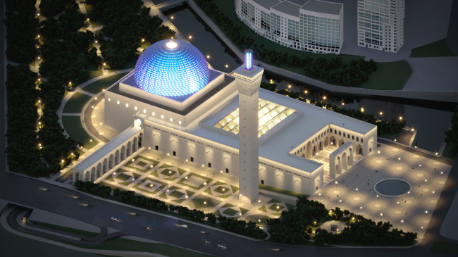 Соборная мечеть в Казани. Конкурсный проект / 2022