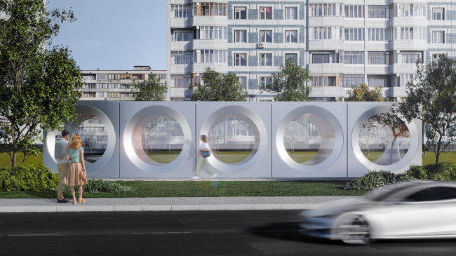 Zagorye metro station. The competition project 2022