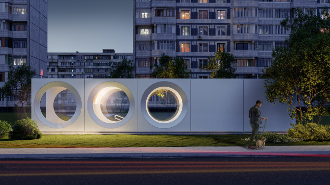 Zagorye metro station. The competition project 2022