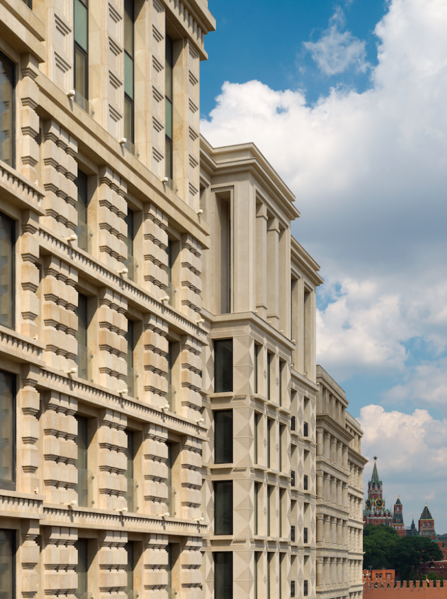 Multifunctional complex Tsarev Garden on the Sofiyskaya embankment in Moscow