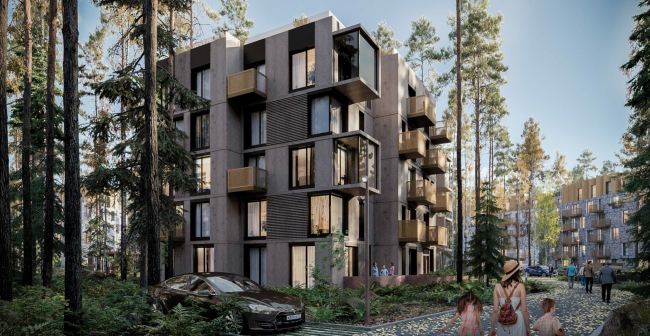 Apartments in Roshchino. House Type �