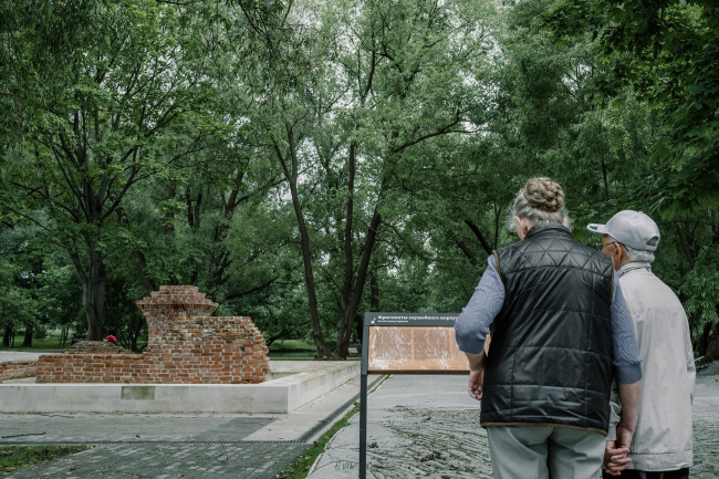 Navigation system in the Vorontsovsky Park, 2022