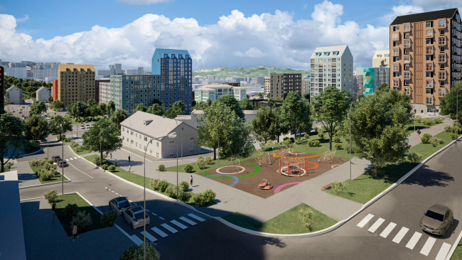 Архитектурно-градостроительная концепция комплексного развития территории жилой застройки микрорайона «Больничный городок» в Мурманске Архитектурно-градостроительная концепция комплексного развития территории жилой застройки микрорайона «Больничный городок» в Мурманске