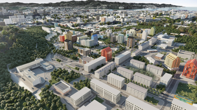 Архитектурно-градостроительная концепция комплексного развития территории жилой застройки микрорайона «Больничный городок» в Мурманске Архитектурно-градостроительная концепция комплексного развития территории жилой застройки микрорайона «Больничный городок» в Мурманске