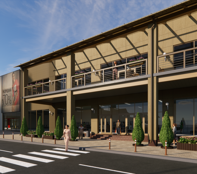 ��� � ������� ����������� ��������� �������� Novaya Riga Outlet Village