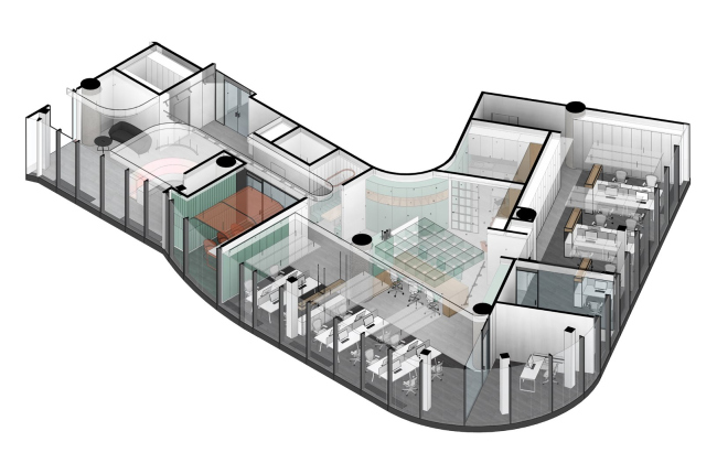 Action Development headquarters in the business center in the 1st Zemelny Lane