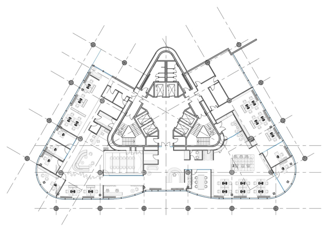 Action Development headquarters in the business center in the 1st Zemelny Lane