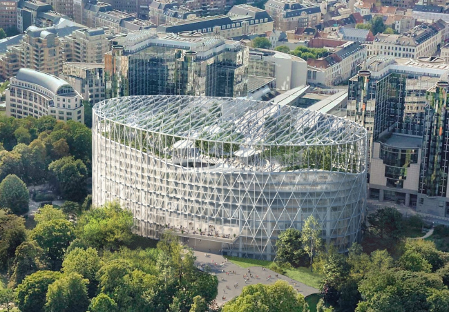 Здание Европейского Парламента – реконструкция