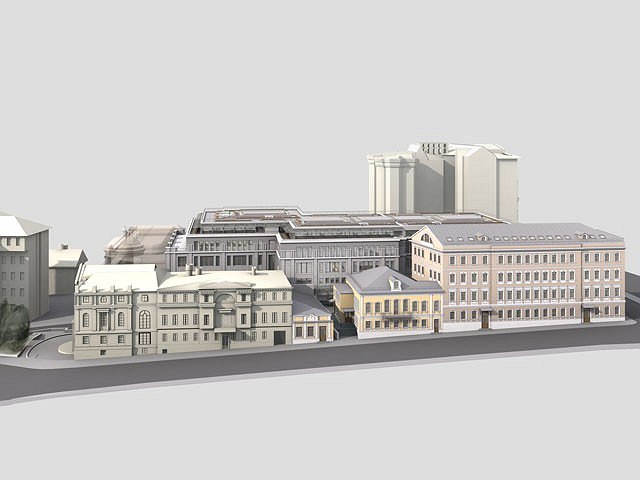 Торгово-офисный комплекс «Знаменка», 1-я очередь © Попов и архитекторы