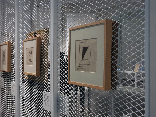 The exhibition "1922. Constructivism. The inception" in the Zotov center for constructivist studies (Bread Factory #5")