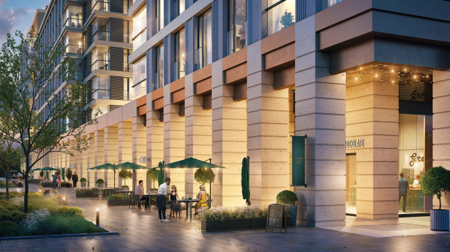 "Ostrov� (�Island") housing complex. Block #3