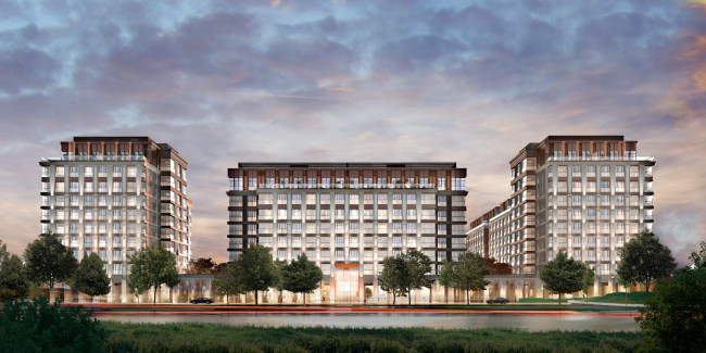 "Ostrov� (�Island") housing complex. Block #3