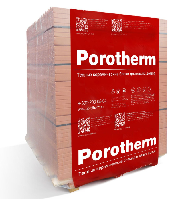 ������� ������������ ������ Porotherm