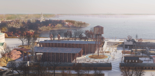 The museum complex Center of Industrial Progress, Vyksa, project, 2022