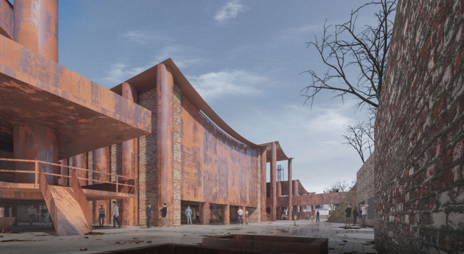 Музейный комплекс «Центр промышленного прогресса», Выкса, проект, 2022