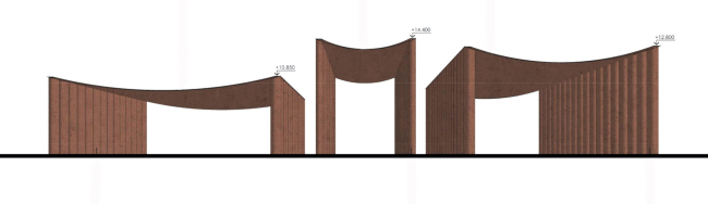 A layout.The museum complex Center of Industrial Progress, Vyksa, project, 2022