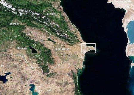 Генплан застройки острова Зира в Каспийском море