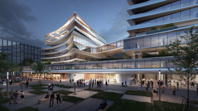 Деловой комплекс Business Stadium Central в Вильнюсе