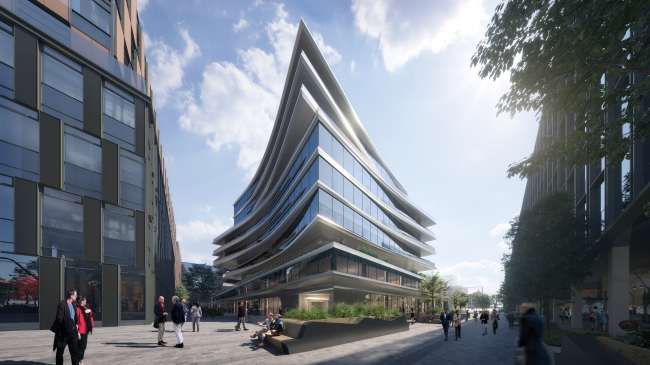 Деловой комплекс Business Stadium Central в Вильнюсе