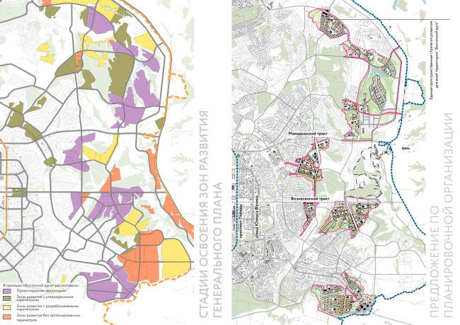 Prerequisites for the development of the territory of the Eastern Arc