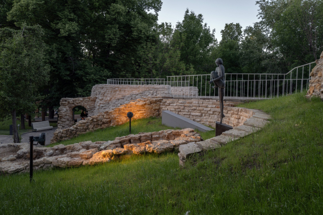 The grotto of the XIX century in Moscow′s Bauman Garden. Restoration 2018-2022