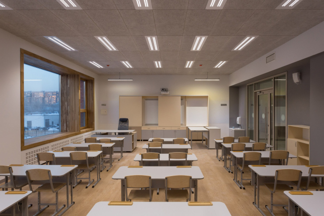 The school in Evrobereg district